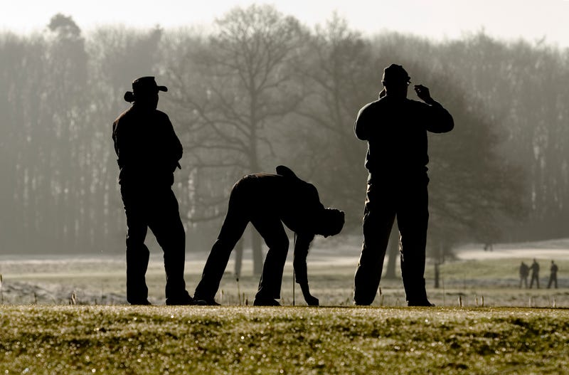 Golf, Minnesota, Winter, January