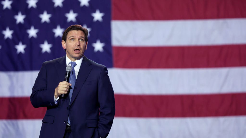New polling shows DeSantis leading Trump by as many as eight points