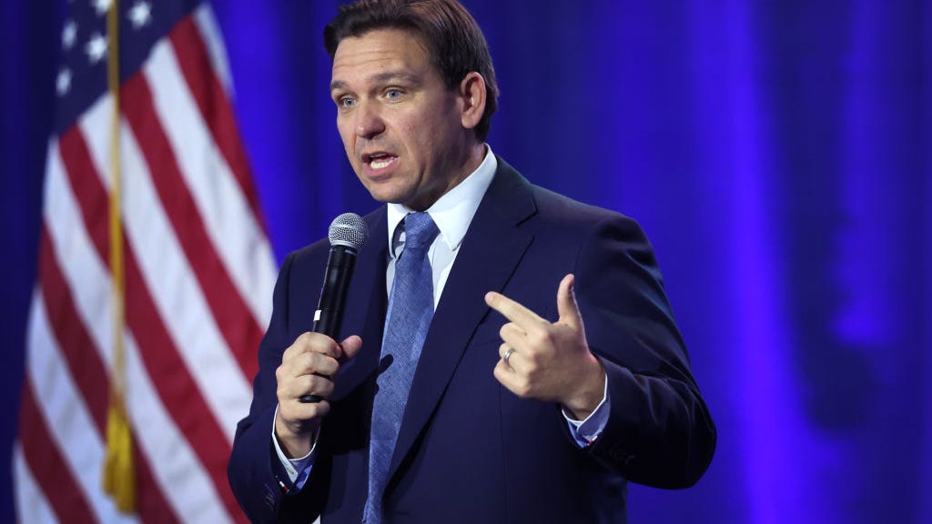 DeSantis says he likes Trump’s nicknames for him, but can’t spell one of them