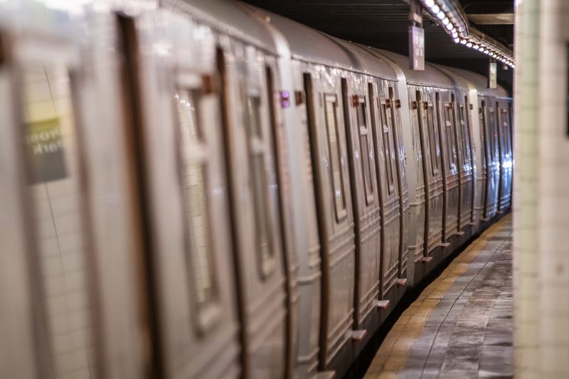 The victim was stabbed aboard a Q train on Tuesday night
