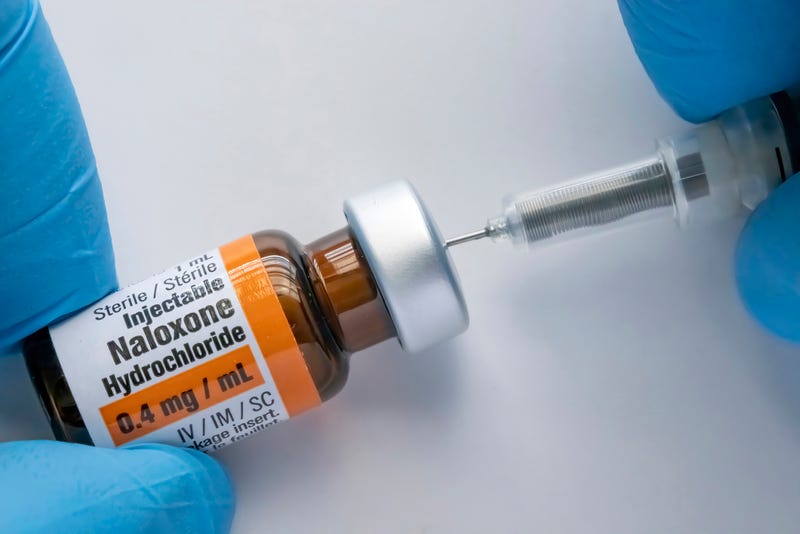 Naloxone bottle