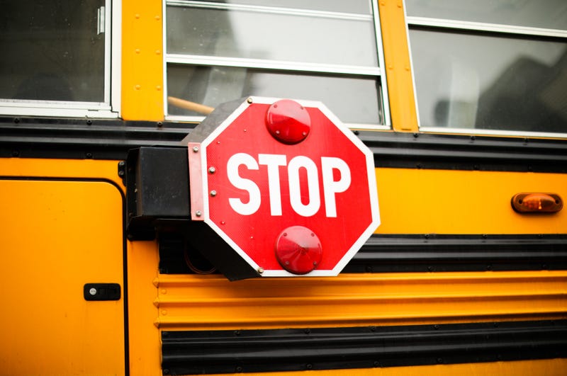 School Bus stop sign