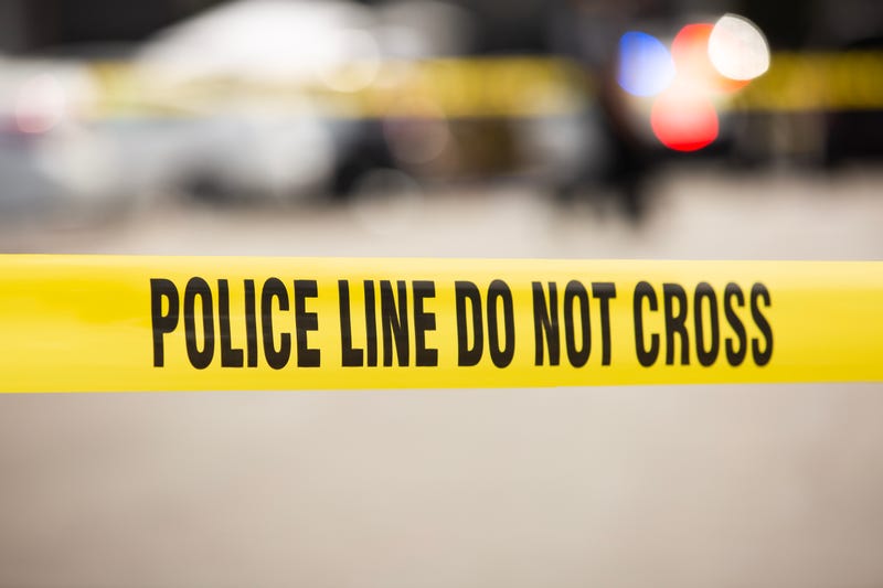 tape seals off a crime scene