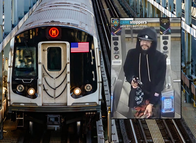 A 34-year-old man was arrested for allegedly pepper-spraying a baby and her mom on an M train in Queens on June 20