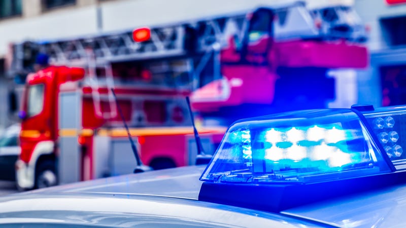 Stock photo of emergency lights