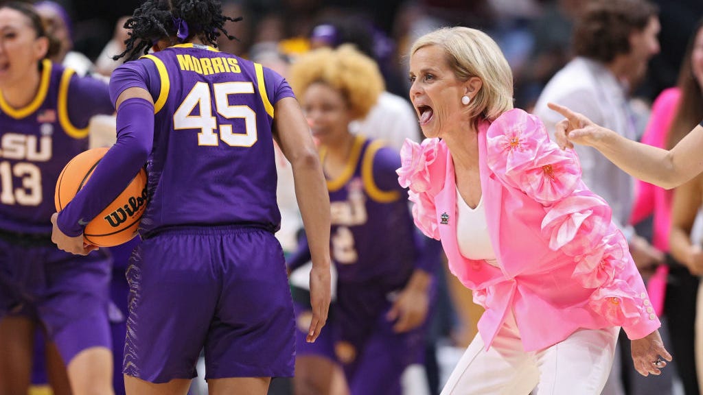 What Kim Mulkey said after LSU lands Final Four upset, first-ever title game appearance: ‘I’m blessed’
