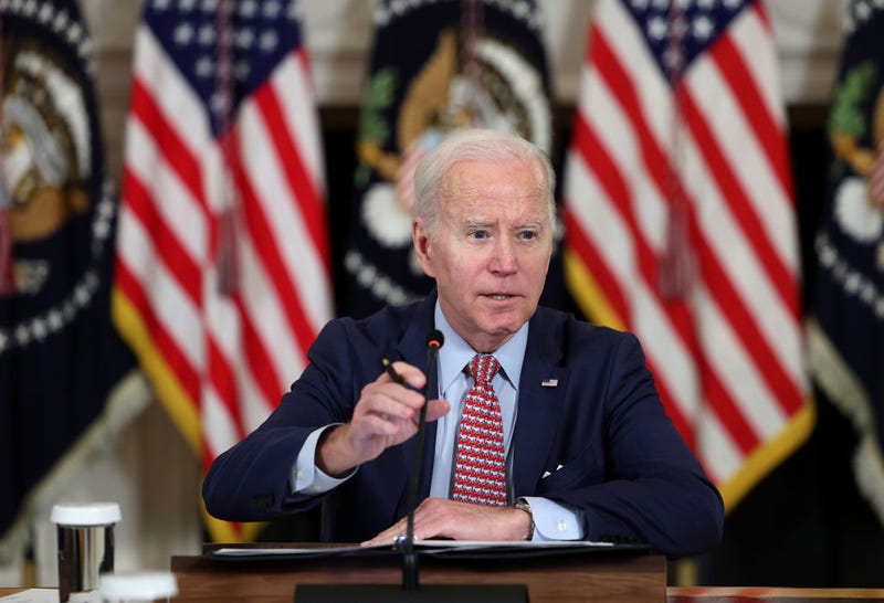 U.S. President Joe Biden holds a meeting with his science and technology advisors at the White House on April 04, 2023 in Washington, DC.
