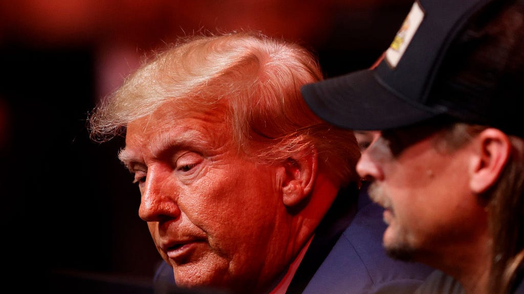 Trump attacks Biden with ad of burning car, migrants actually filmed during his presidency