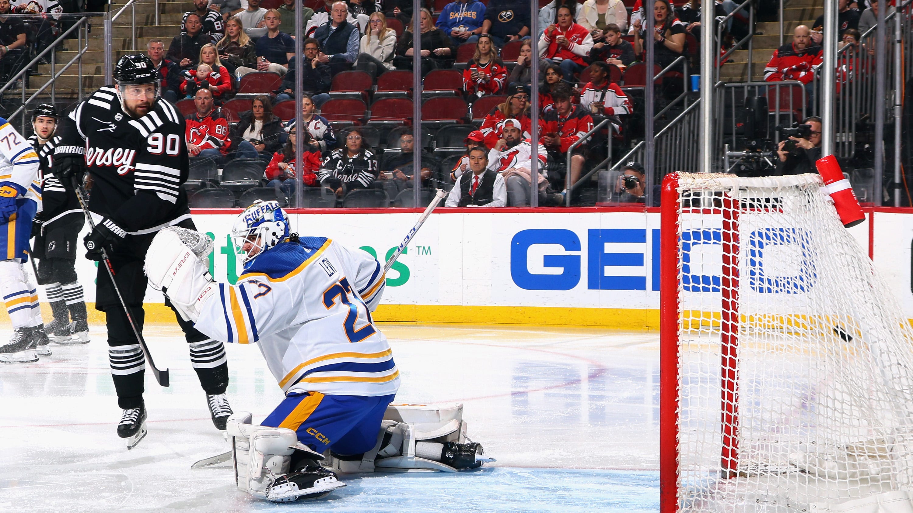 Sabres eliminated from playoff contention following loss to Devils