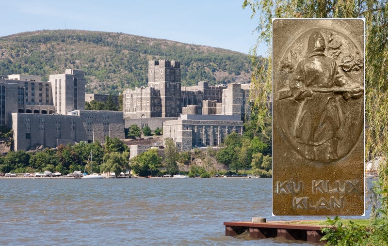 The Naming Commission said the U.S. secretary of defense flagged a KKK plaque at West Point in its review of the military academy on the Hudson River