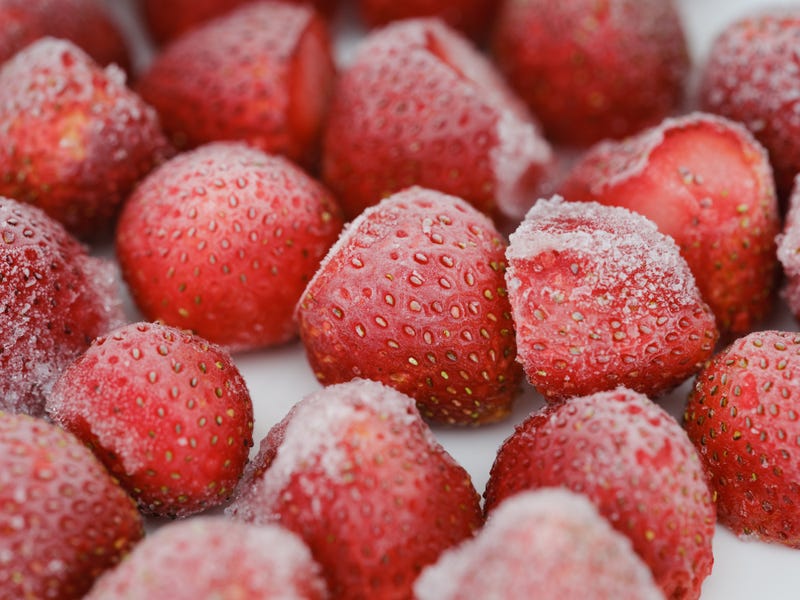 frozen strawberries 