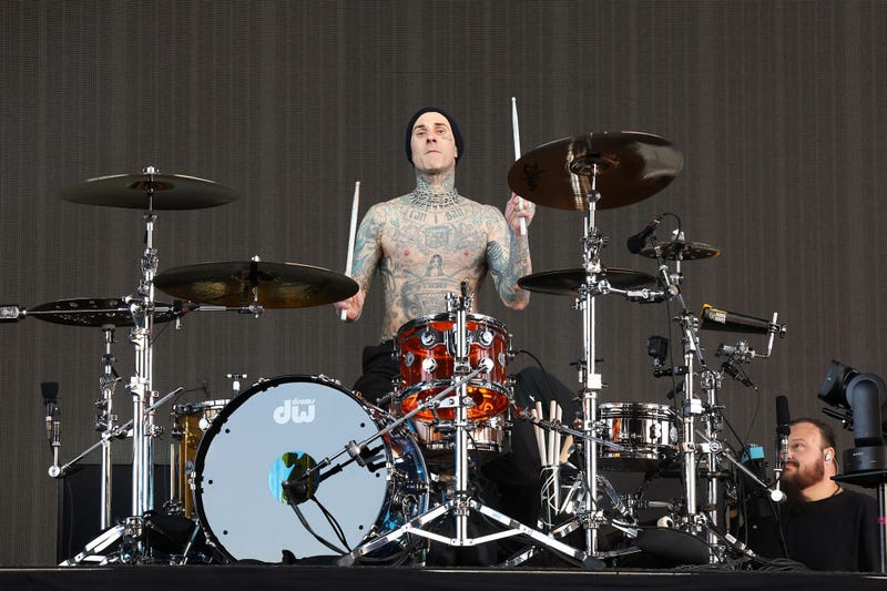 Travis Barker at Coachella