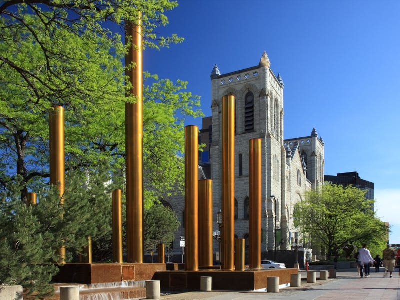 Fountain, Nicollet Mall, Minneapolis