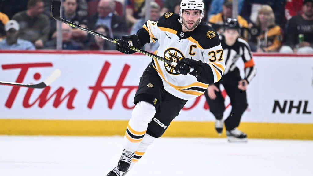 Latest on Patrice Bergeron after Bruins captain misses second straight practice