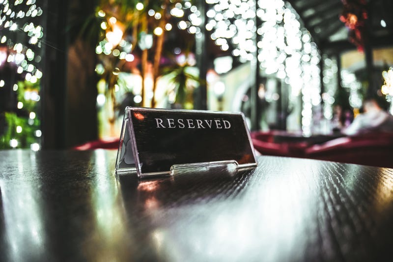 table reserved