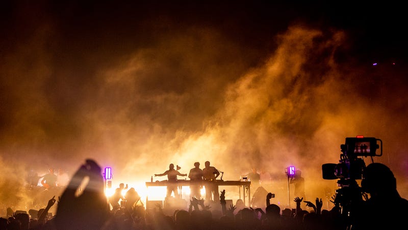 Four Tet, Fred Again, and Skrillex