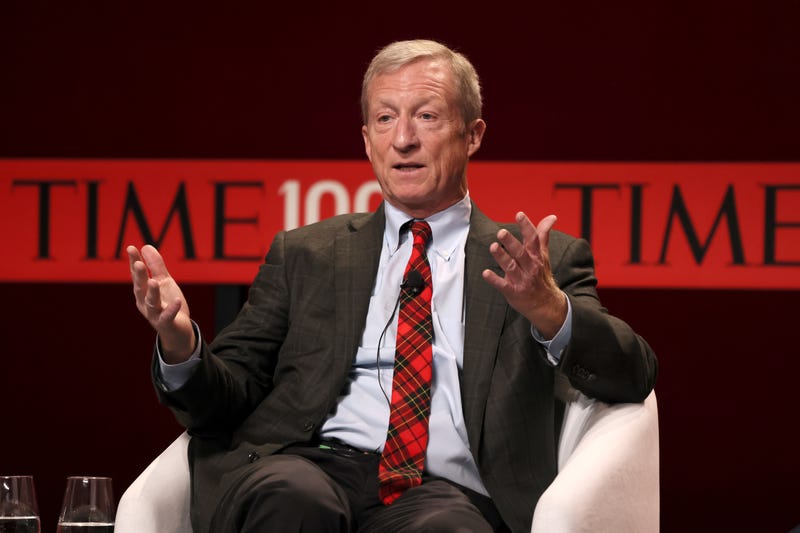 Tom Steyer speaks onstage at the 2023 TIME100 Summit at Jazz at Lincoln Center on April 25, 2023 in New York City.