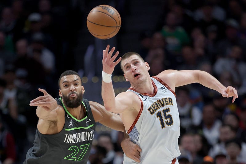 Rudy Gobert #27 of the Minnesota Timberwolves