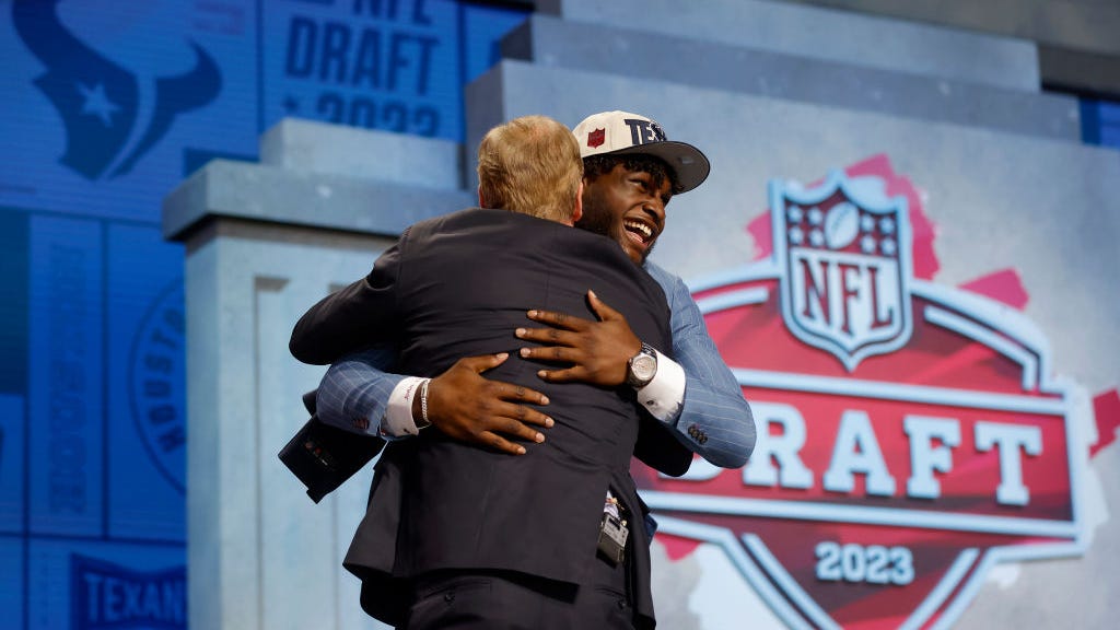 C.J. Stroud, Will Anderson Jr. visit with SportsRadio 610's Draft Show after being selected by the Texans