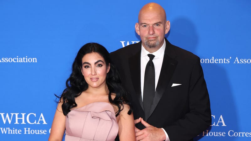 Senator John Fetterman and wife, Gisele Fetterman