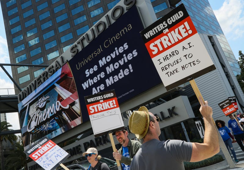 wga picketers