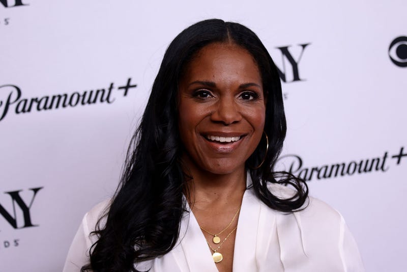 Audra McDonald attends the 76th Annual Tony Awards Meet The Nominees Press Event At Sofitel New York at Sofitel New York on May 04, 2023 in New York City.