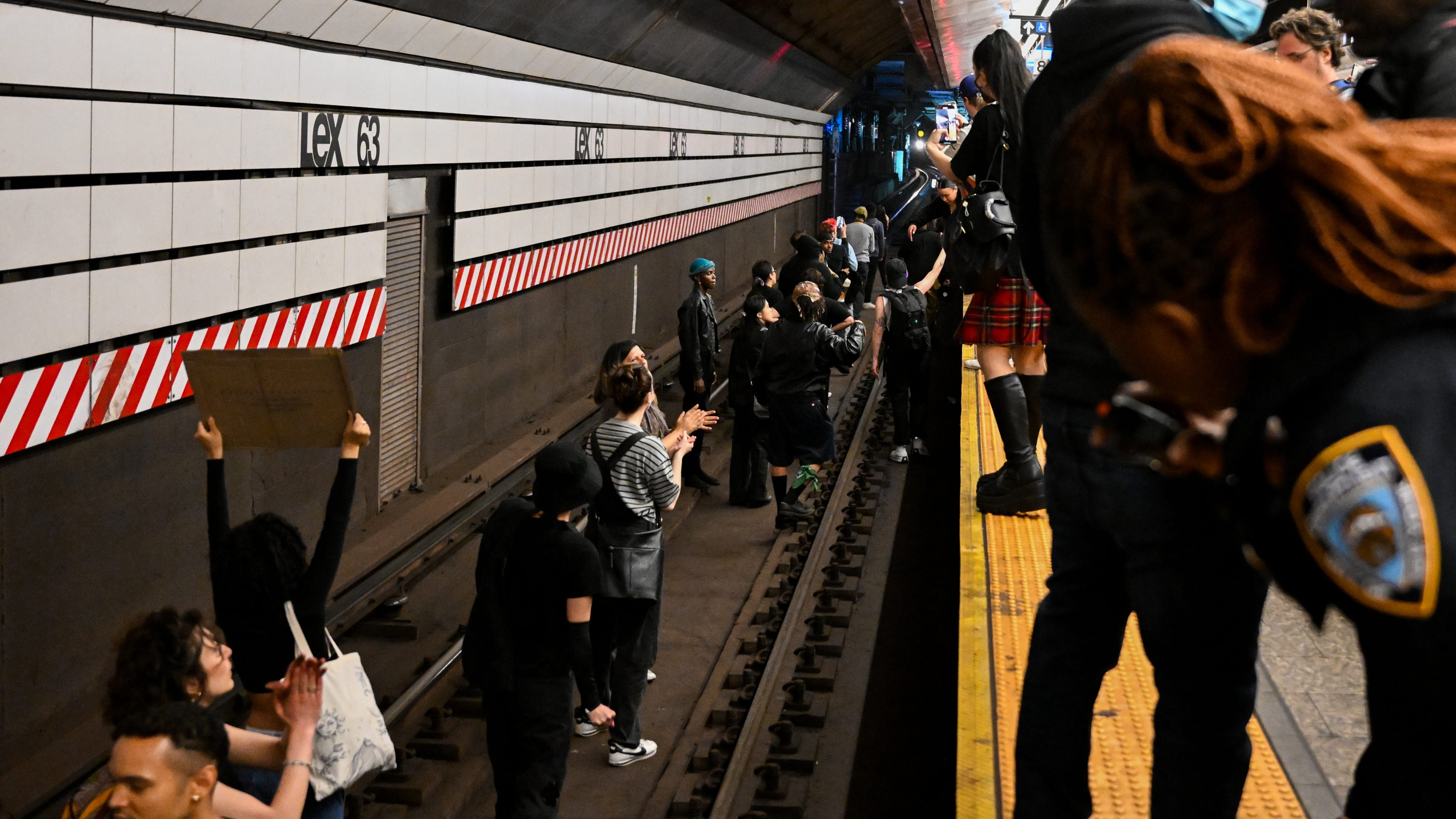 6 sought for occupying subway tracks during Jordan Neely protest on UES