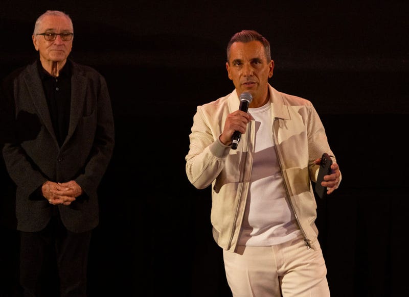 : Robert De Niro and Sebastian Maniscalo introduces "About My Father" Chicago Premiere