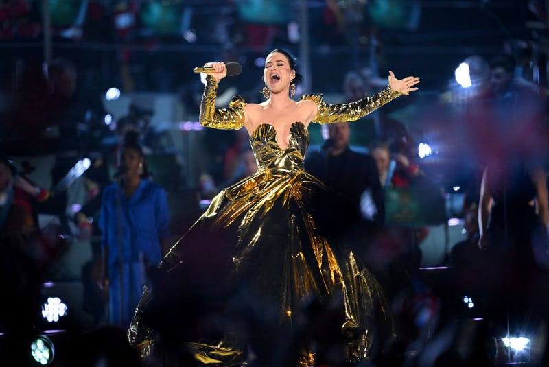 Katy Perry performs at King Charles III Coronation