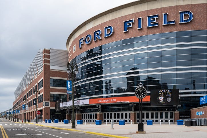 Ford Field exterior