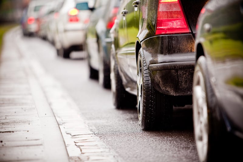 line of cars
