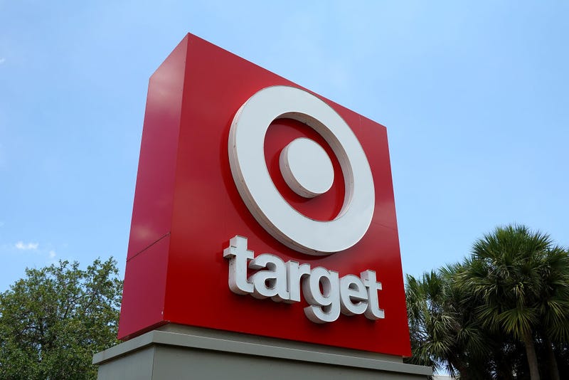 A sign outside of a Target department store on May 17, 2023 in North Miami Beach, Florida.