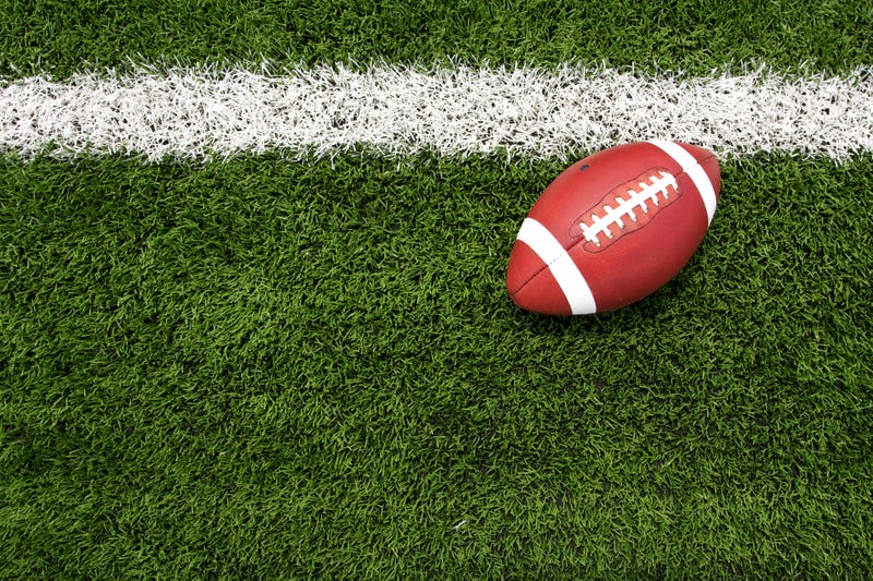 Football field.