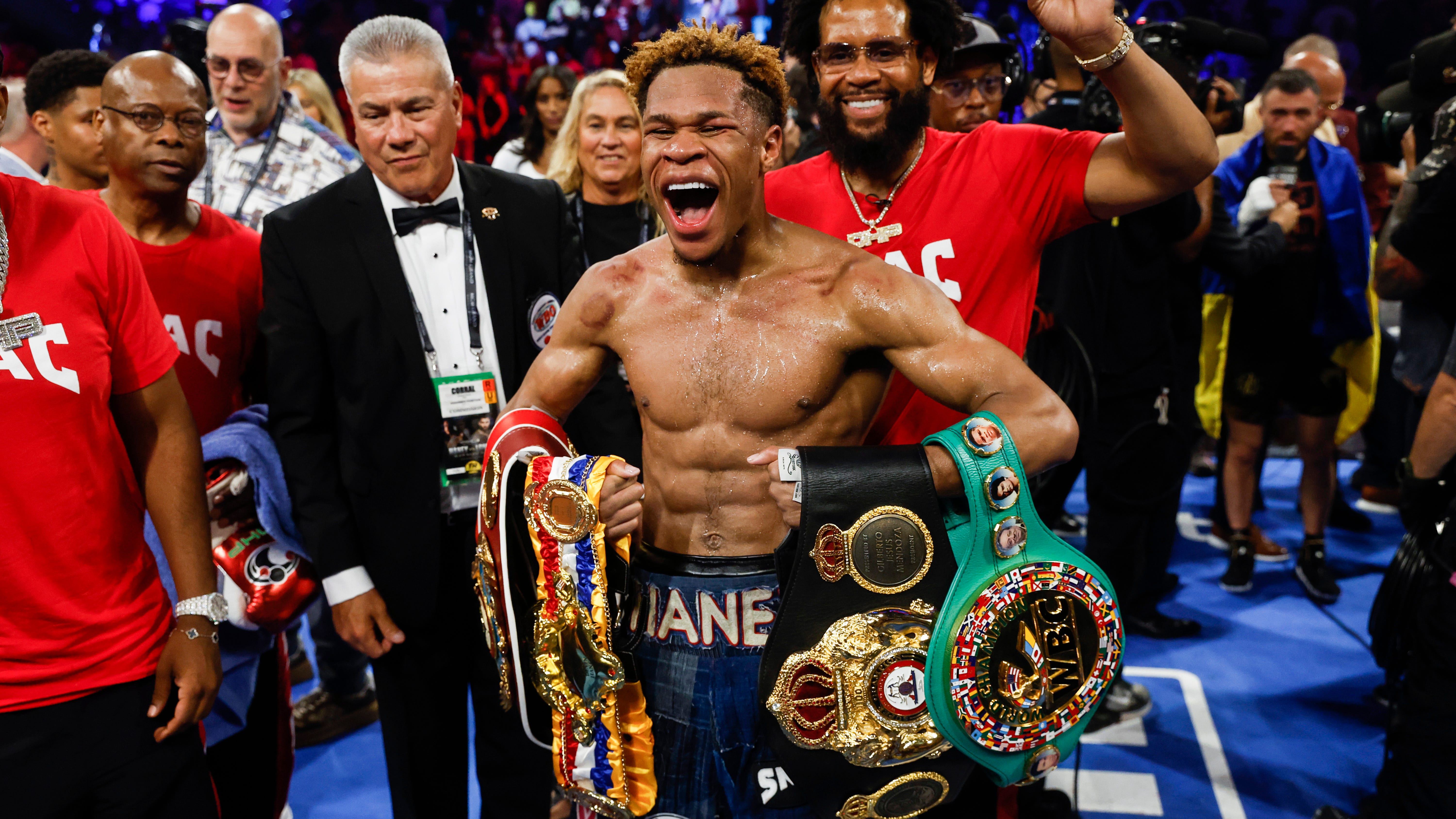 Lightweight boxing champ Devin Haney arrested in Hollywood
