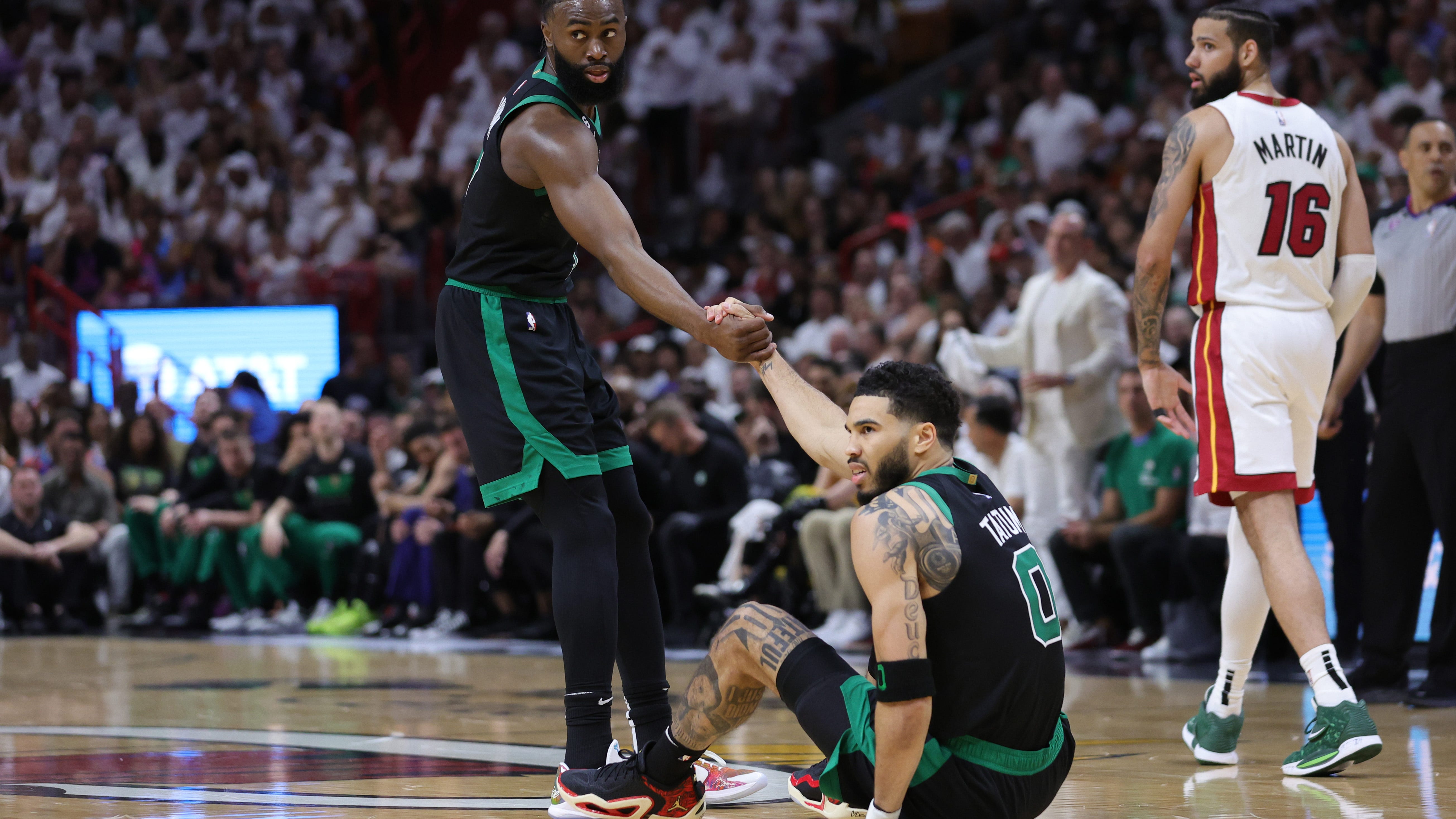 16 is the only number that matters for the Celtics