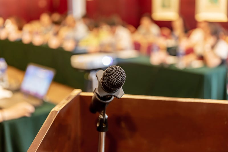 school board meeting concept