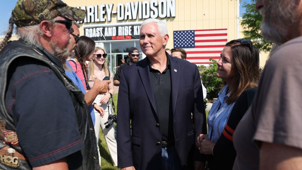 Pence files paperwork launching 2024 presidential bid