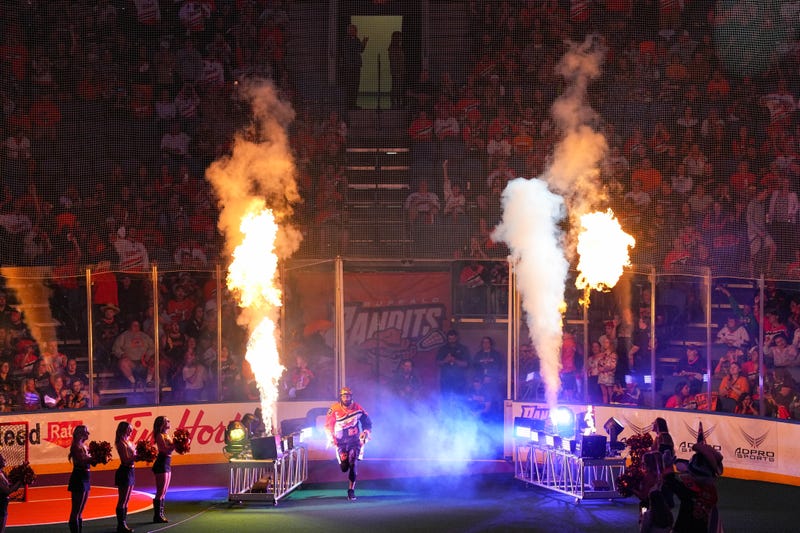 Steve Priolo #23 of the Buffalo Bandits