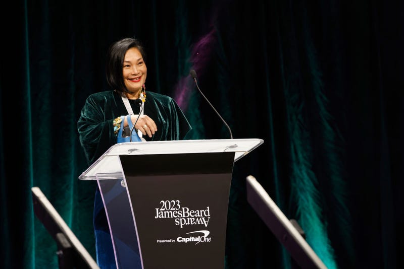 Chutatip “Not” Suntaranon, Kalaya (Philadelphia, PA) wins Best Chef: Mid-Atlantic at the 2023 James Beard Restaurant And Chef Awards at Lyric Opera Of Chicago on June 05, 2023 in Chicago, Illinois.