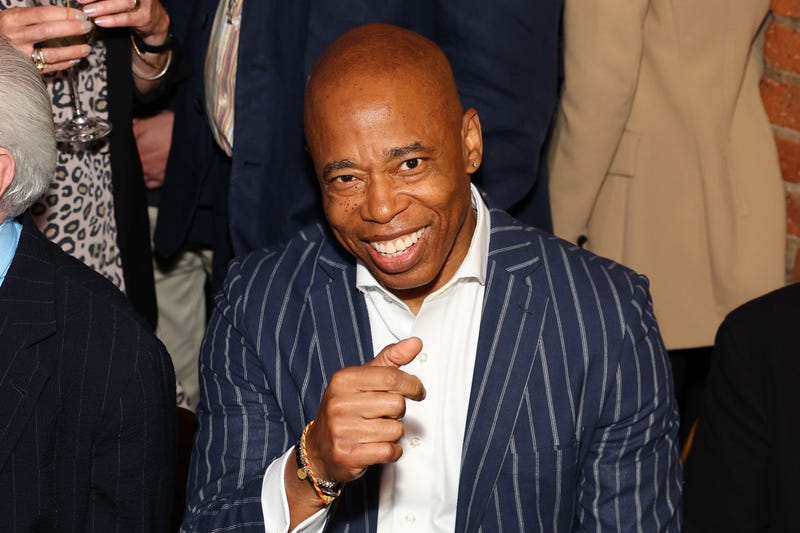 Mayor Eric Adams attends the Tribeca Festival opening night reception in June
