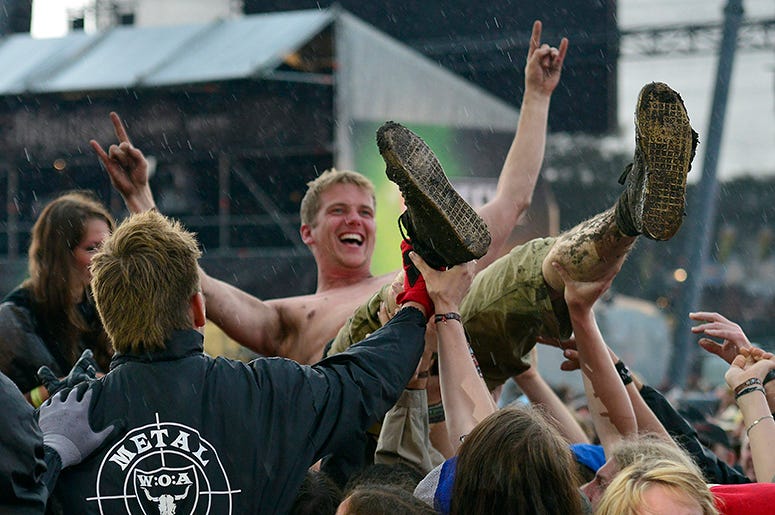Crowd Surfing