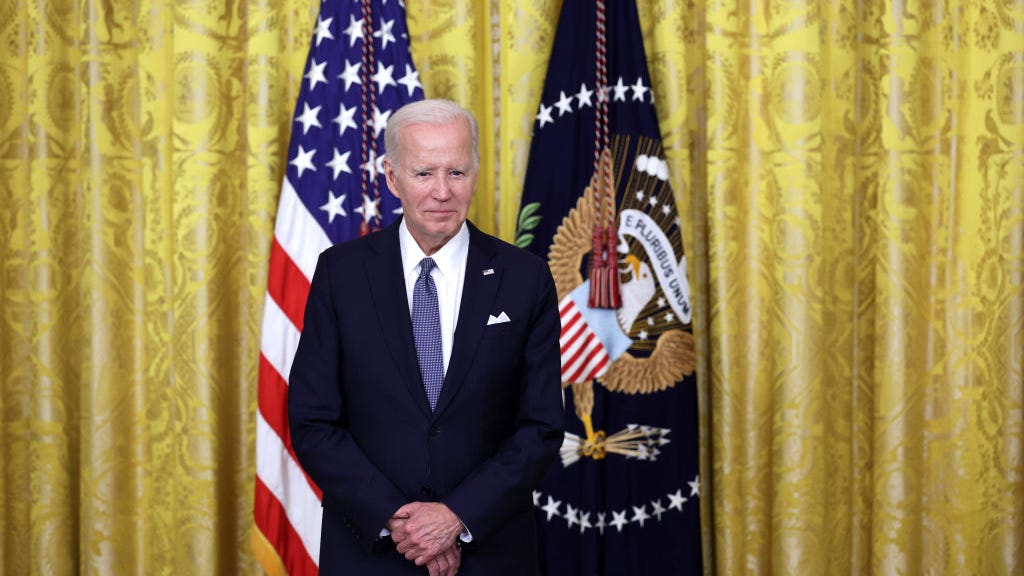 What does Biden’s silence regarding Trump’s indictment mean?