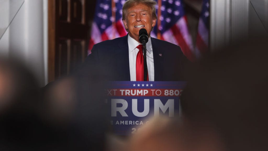 Poll finds a majority of Americans would support Trump being pardoned
