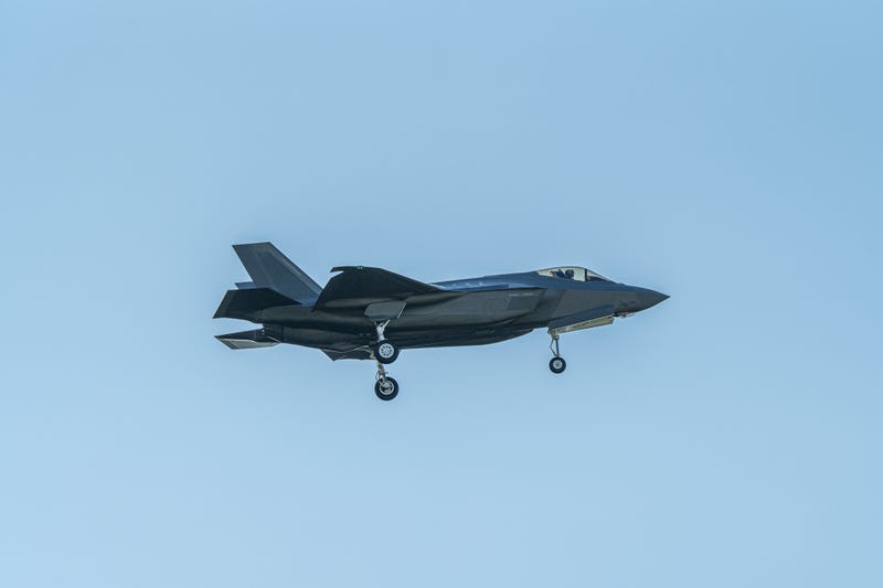 F-35 fighter jet. 