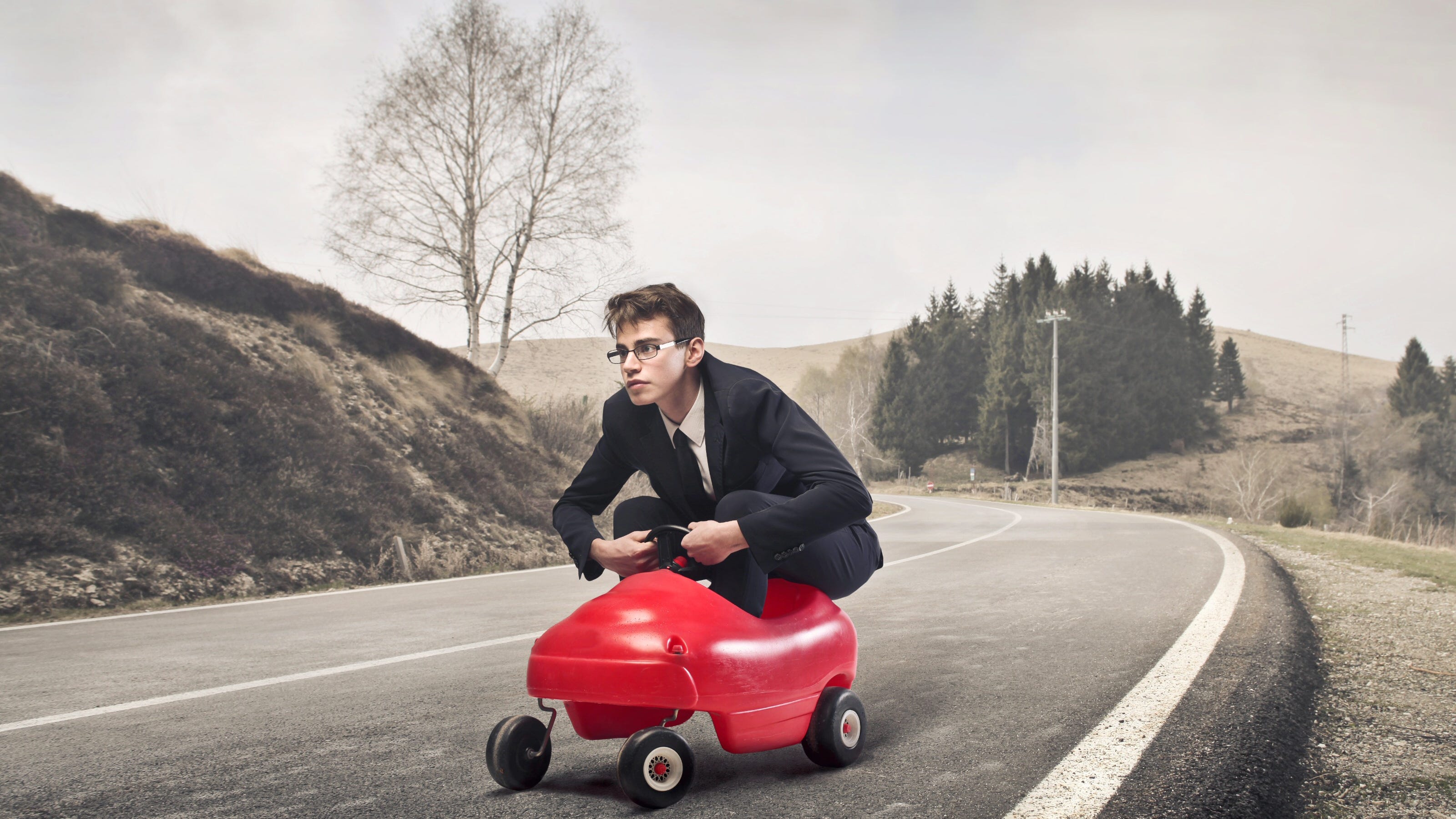 Dad customizes toy car to make it ‘road legal’ after getting pulled over