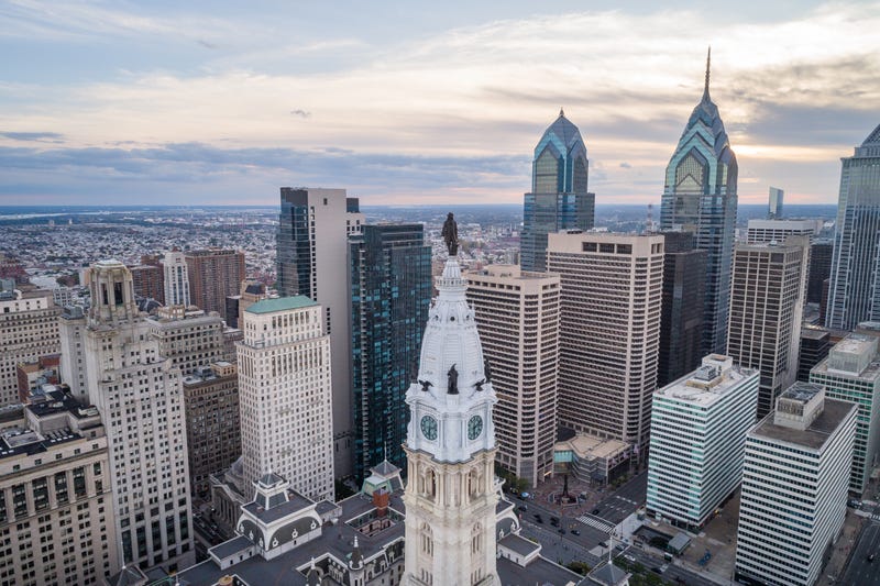 Philadelphia aerial view