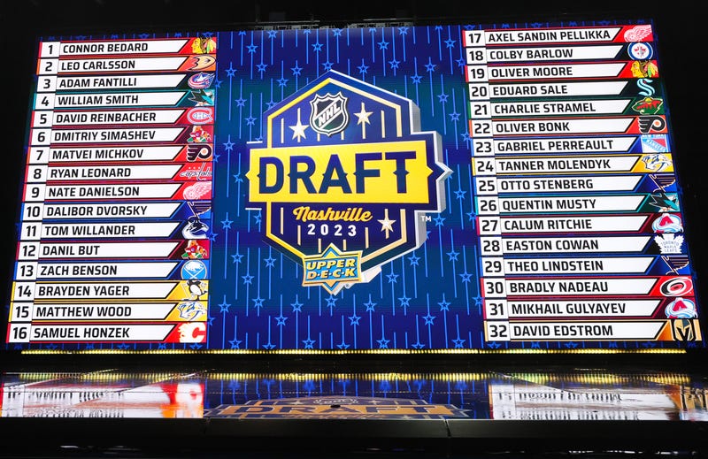 2023 NHL Draft board