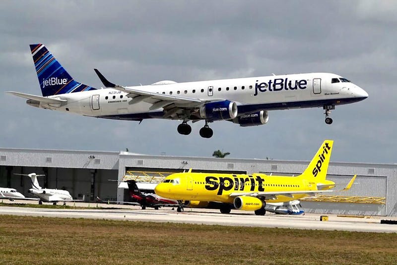 Queens-based JetBlue Airways abandoned its effort to merge with Spirit Airlines