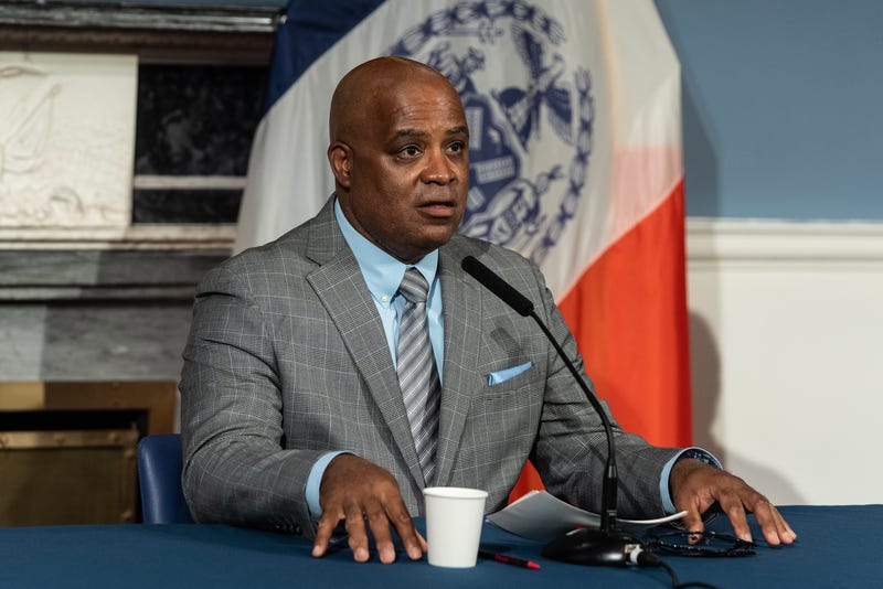 Deputy Mayor for Public Safety Philip Banks III speaks during Public Safety briefing at City Hall