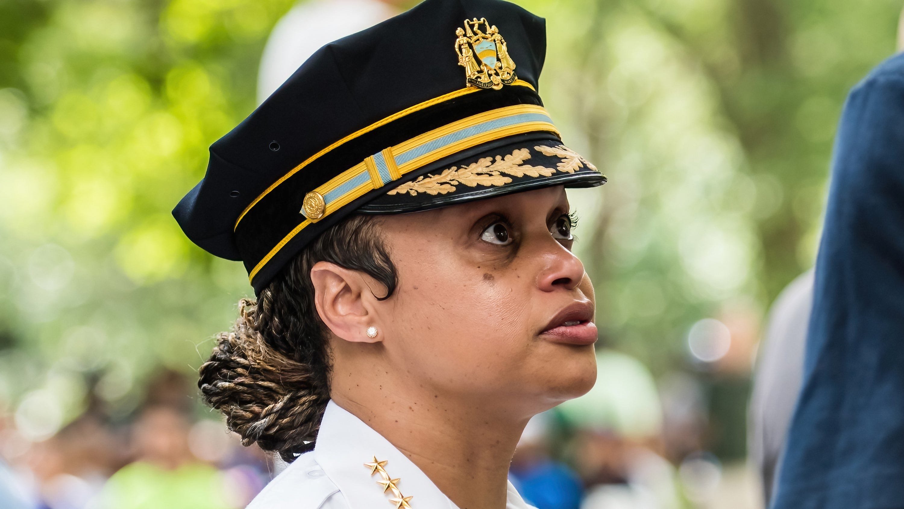 Philadelphia Police Commissioner Danielle Outlaw announces resignation